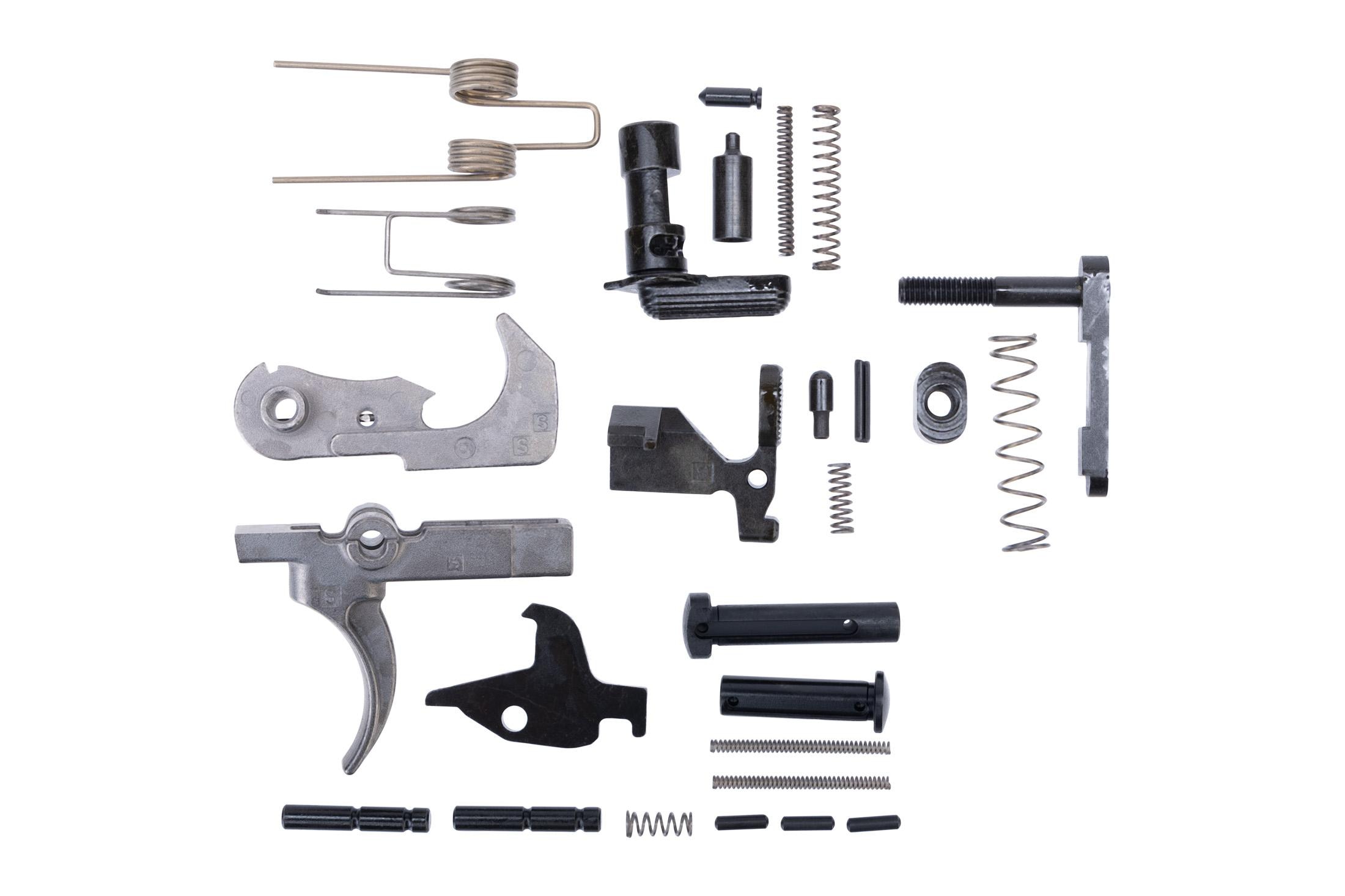Evolve Weapons Systems Lower Parts Kit - Single Stage Trigger, No Grip or Trigger Guard